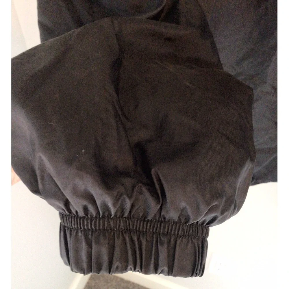 Vintage 90s Adidas Black Windbreaker‎ Jacket Hooded Men's Size XL
